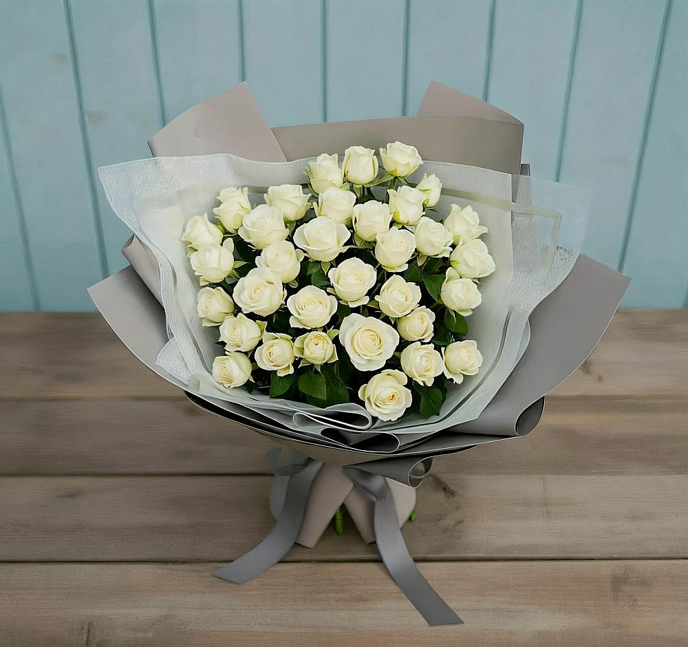 Букет Белоснежная нежность в Дальнем Константиново