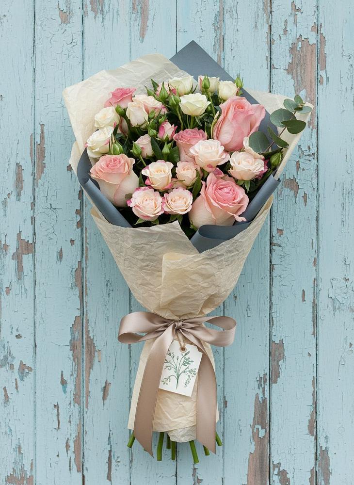 Букет цветов из: Розы в Дальнем Константиново