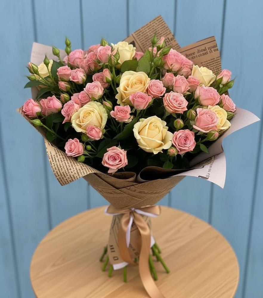 Букет цветов из: Розы в Дальнем Константиново