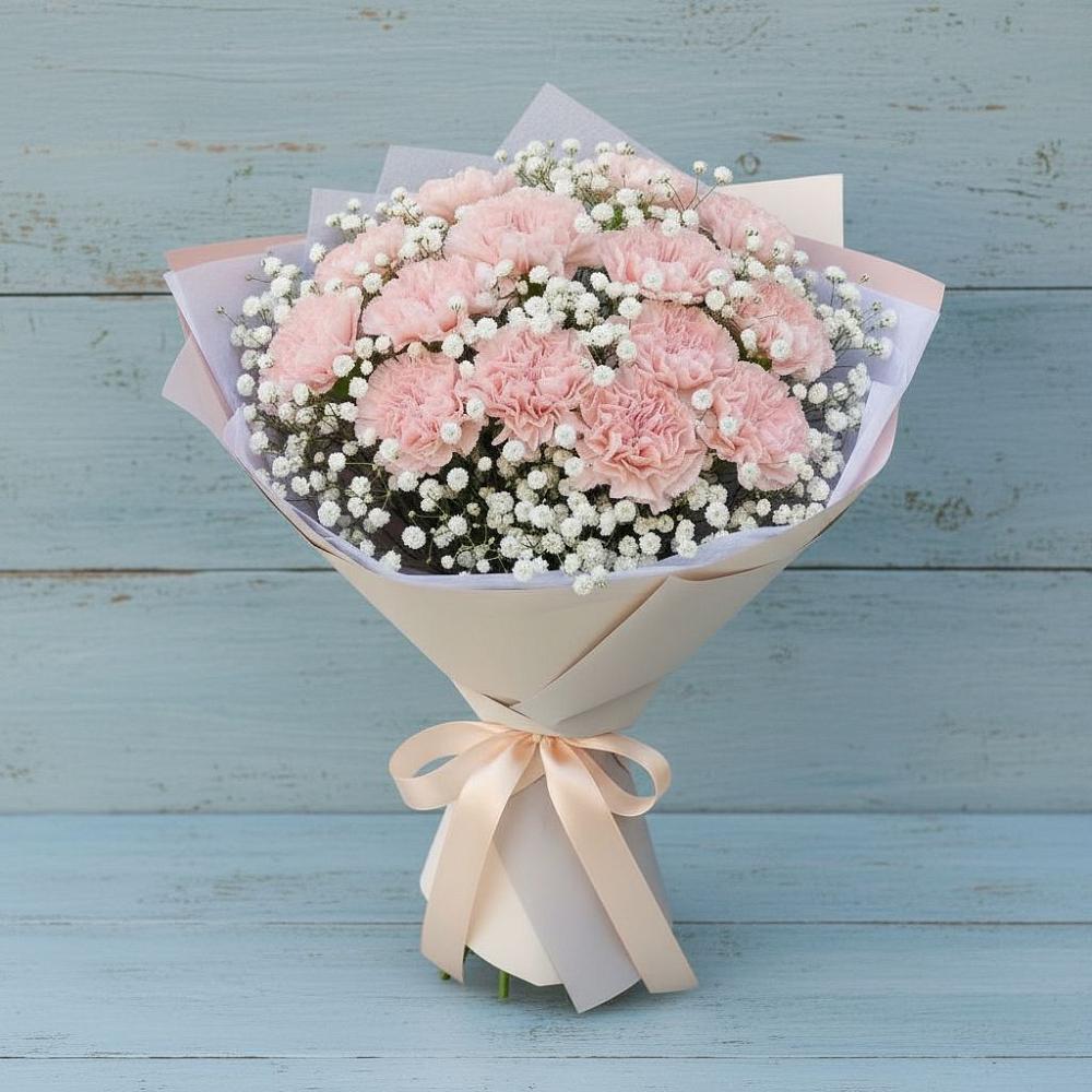 Букет цветов из: Гвоздики в Дальнем Константиново