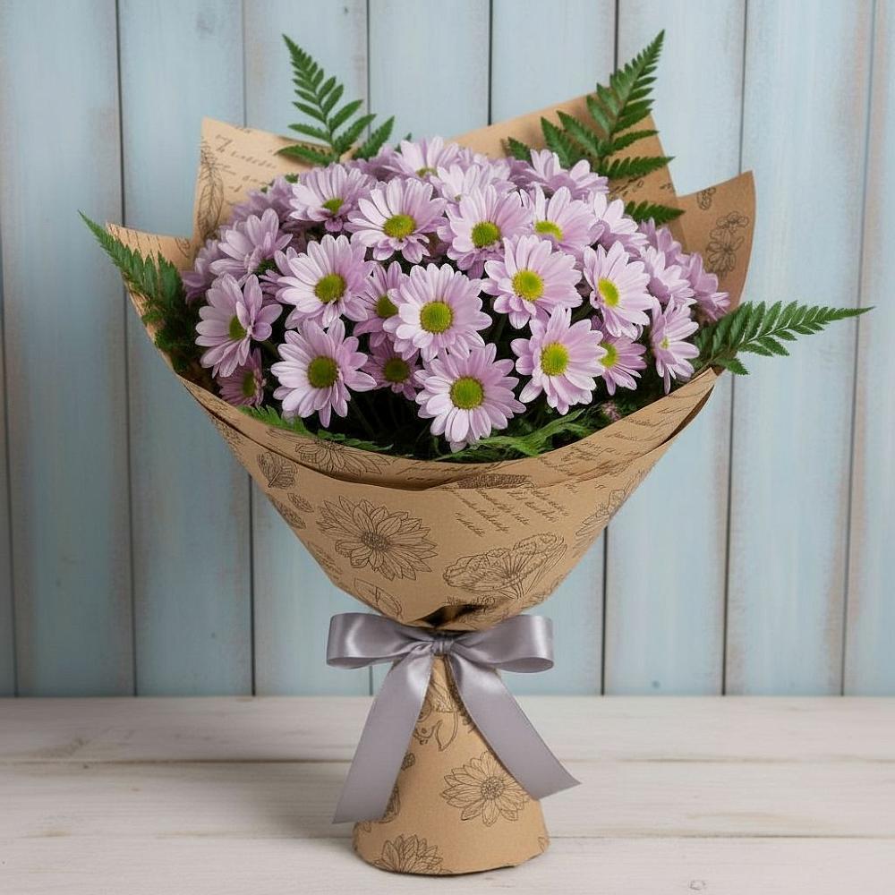 Букет цветов из: Хризантемы в Дальнем Константиново