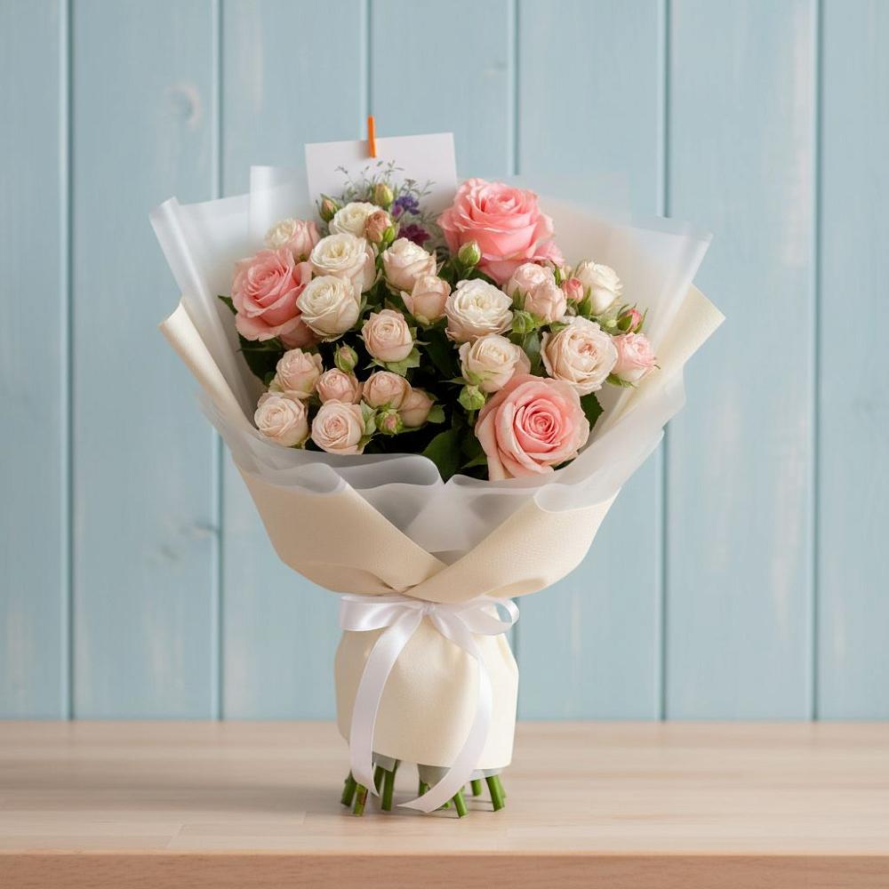 Букет цветов из: Розы в Дальнем Константиново