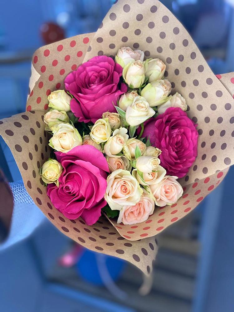 Букет цветов из: Розы в Дальнем Константиново