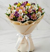 Букет цветов из:  Альстромерии в Дальнем Константиново