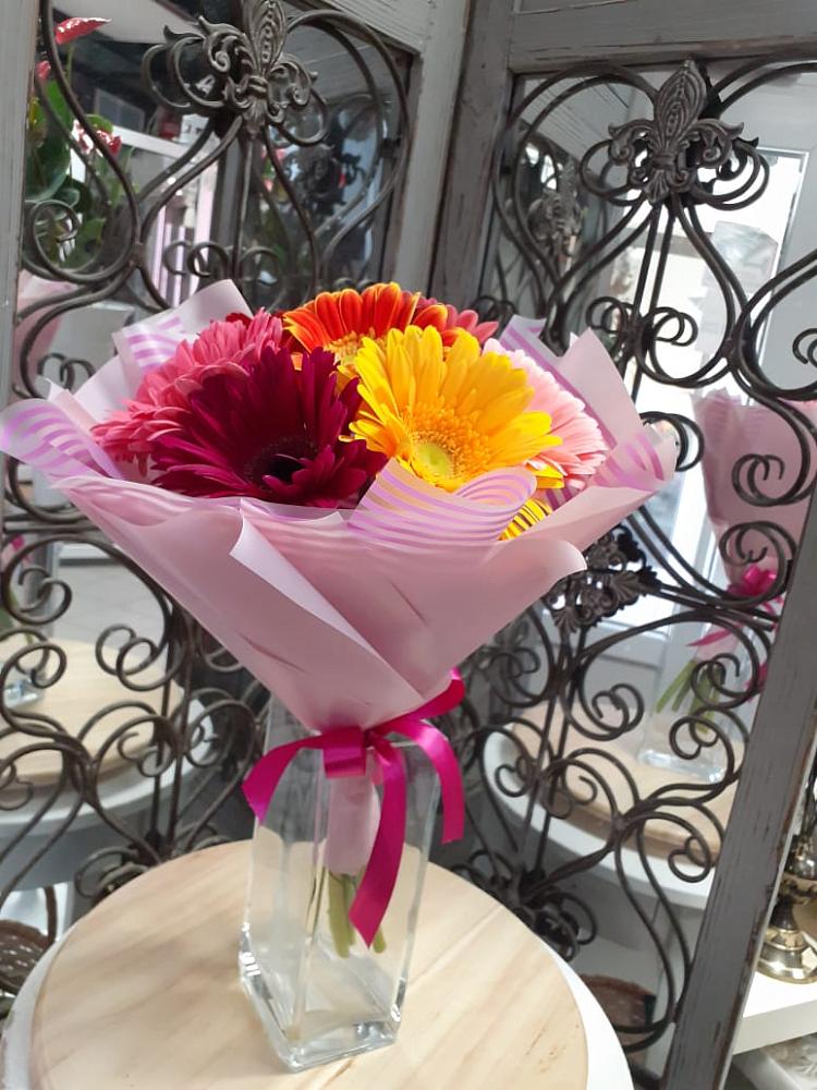 Букет цветов из: Герберы в Дальнем Константиново