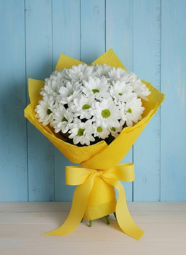 Букет цветов из: Хризантемы в Дальнем Константиново