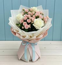 Букет цветов из:  Розы в Дальнем Константиново