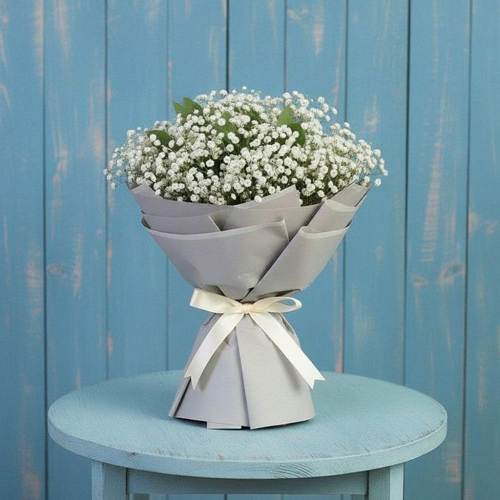 Букет цветов из: Гипсофила в Дальнем Константиново