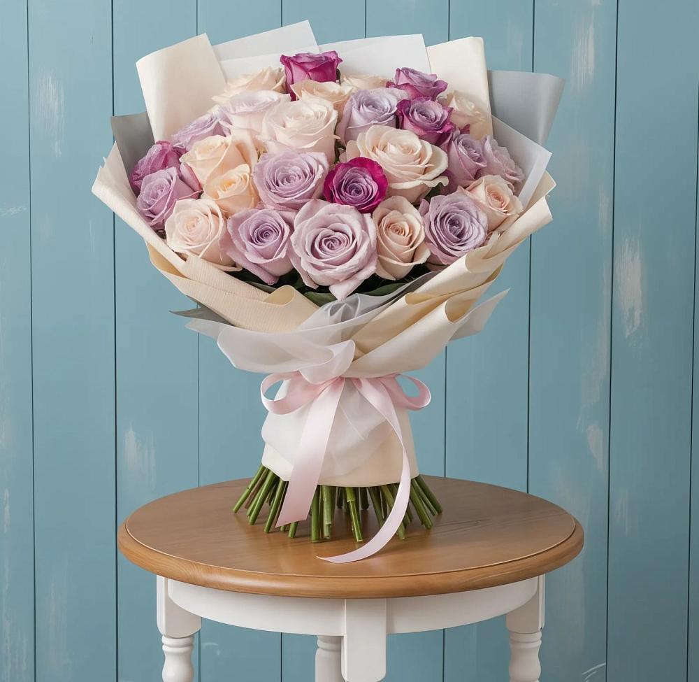 Букет цветов из: Розы в Дальнем Константиново