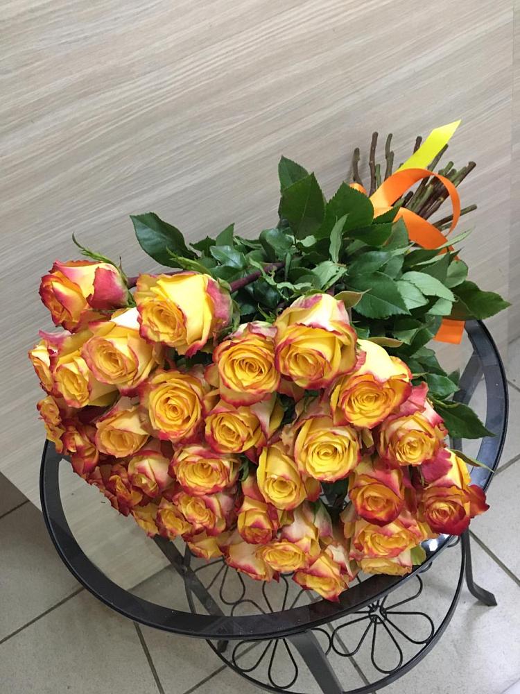 Букет Желтые розы в Дальнем Константиново