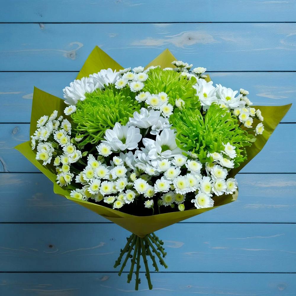 Букет цветов из: Хризантемы в Дальнем Константиново