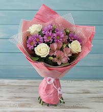Букет цветов из:  Герберы в Дальнем Константиново