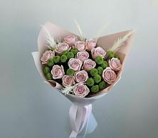 Букет цветов из:  Розы и Хризантемы в Дальнем Константиново