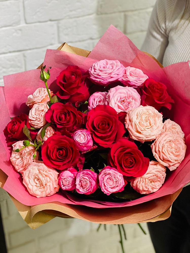 Букет цветов из: Розы в Дальнем Константиново