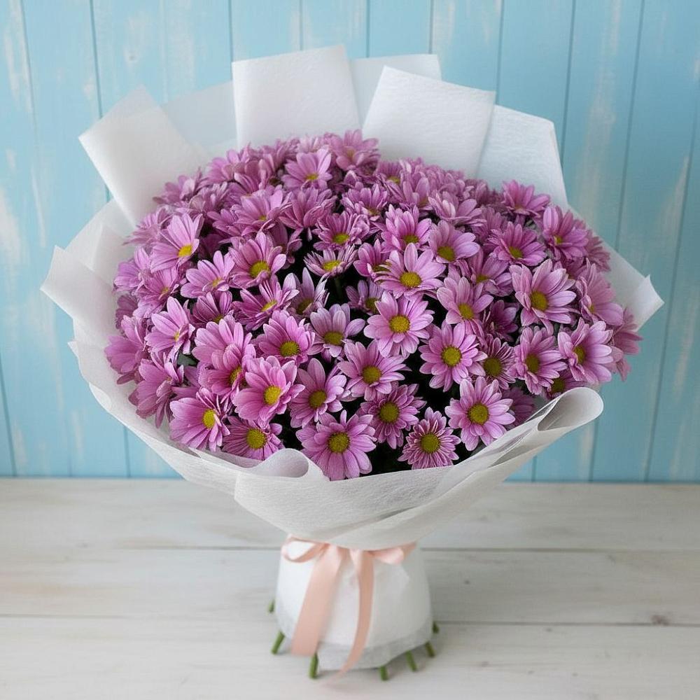 Букет цветов из: Хризантемы в Дальнем Константиново