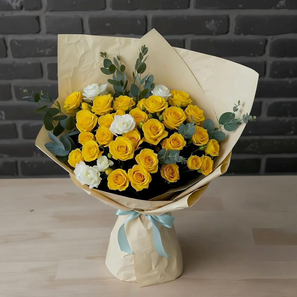 Букет цветов из: Розы в Дальнем Константиново