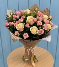 Букет цветов из:  Розы в Дальнем Константиново
