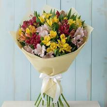 Букет цветов из:  Альстромерии в Дальнем Константиново