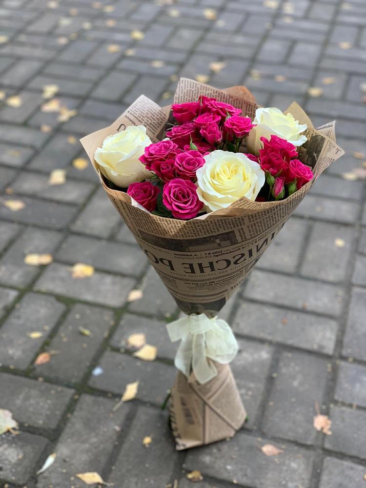 Букет цветов из: Розы в Дальнем Константиново