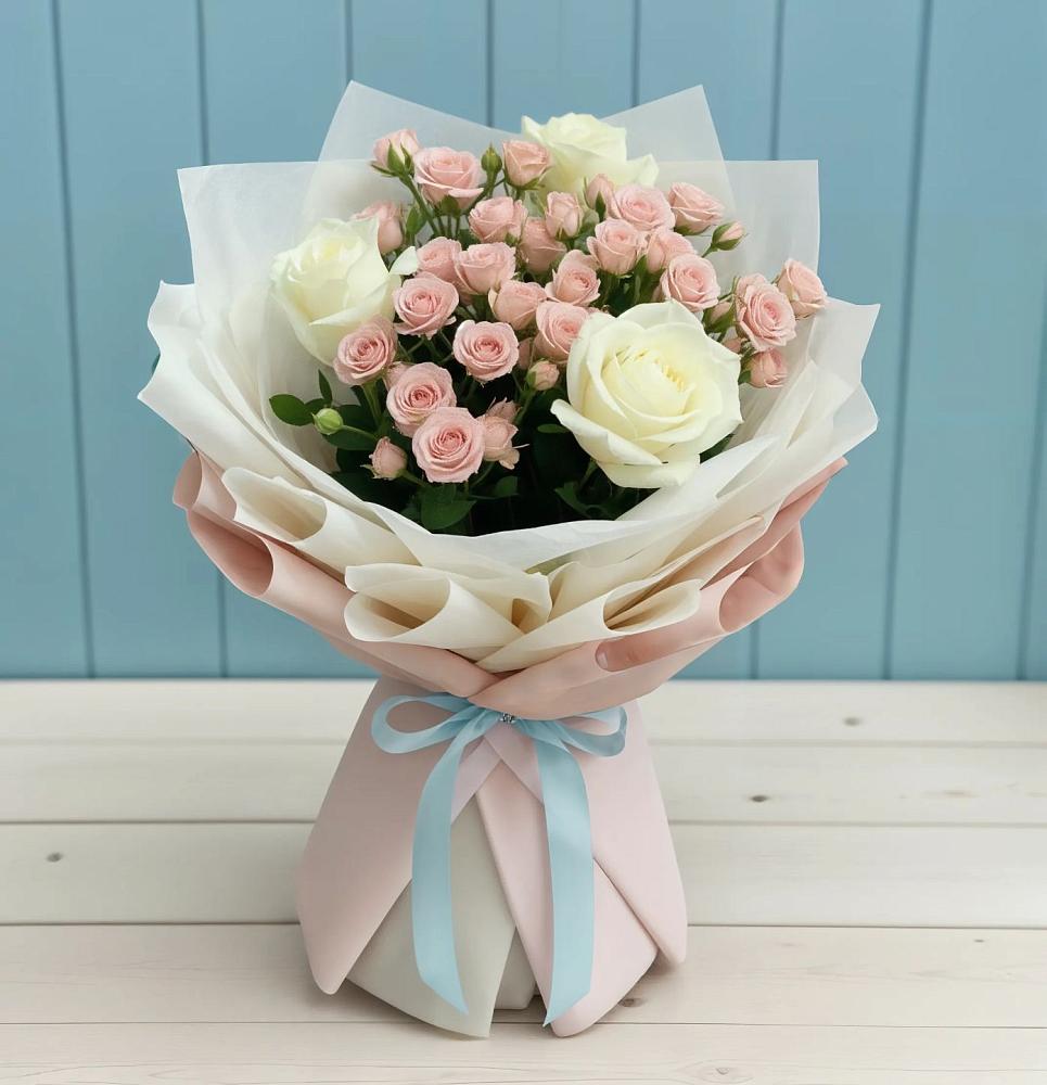 Букет цветов из: Розы в Дальнем Константиново