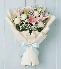 Букет цветов из:  Лилии в Дальнем Константиново