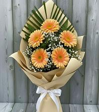 Букет цветов из:  Герберы #REPLACE_PRED# Дальнем Константиново