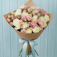 Букет цветов из:  Розы в Дальнем Константиново